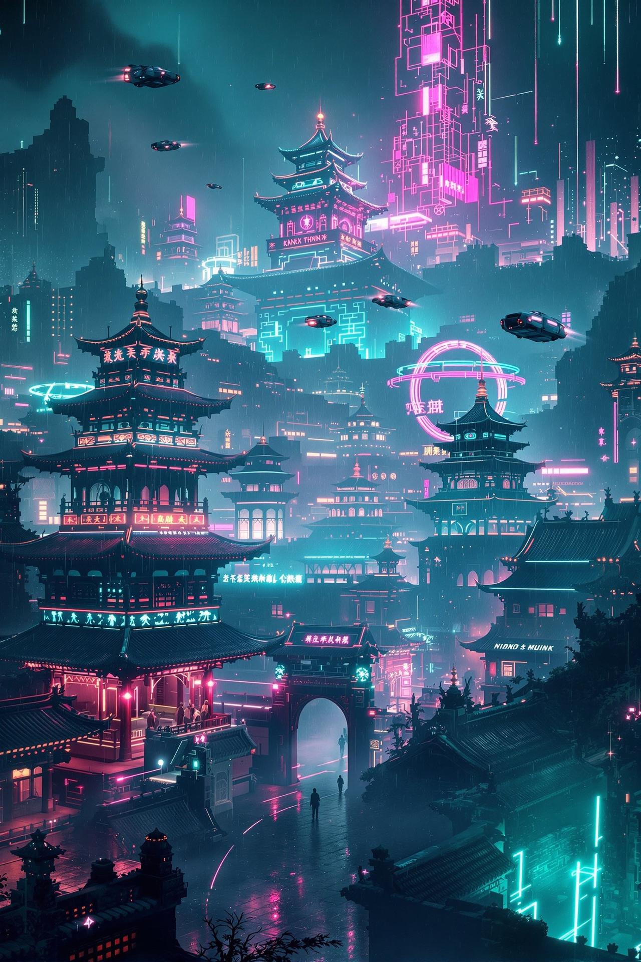 琪琪电影院独家呈现《霓虹之梦》高清海报